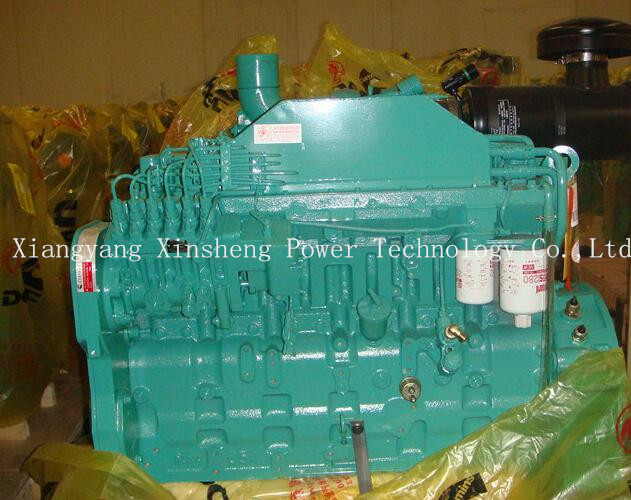 Type silencieux 6CTA 8,3 - moteur diesel de G2 DCEC CumminsTurbocharged pour le générateur de 50Hz 200KVA