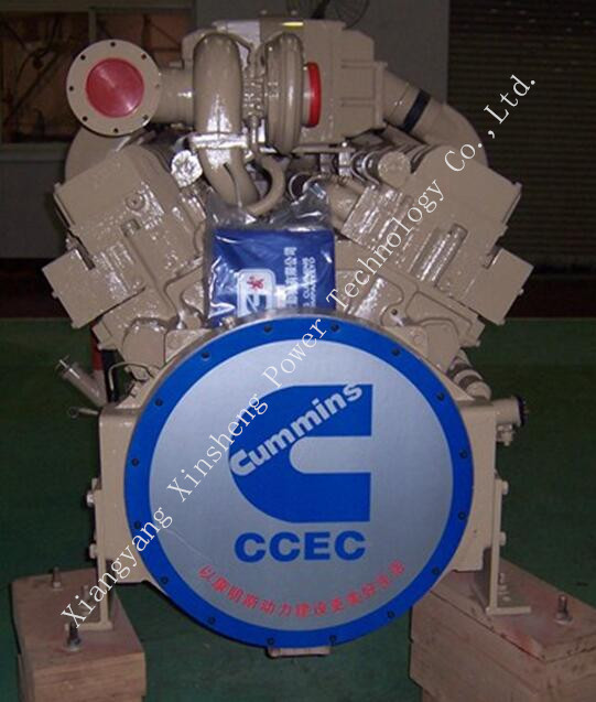Déplacement refroidi à l'eau original du générateur KTA38- G2 38L de moteur diesel de CCEC Cummins